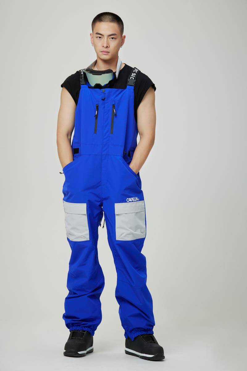 Men Spirit Snowboarding Bib Pants - CAPELIN CREW