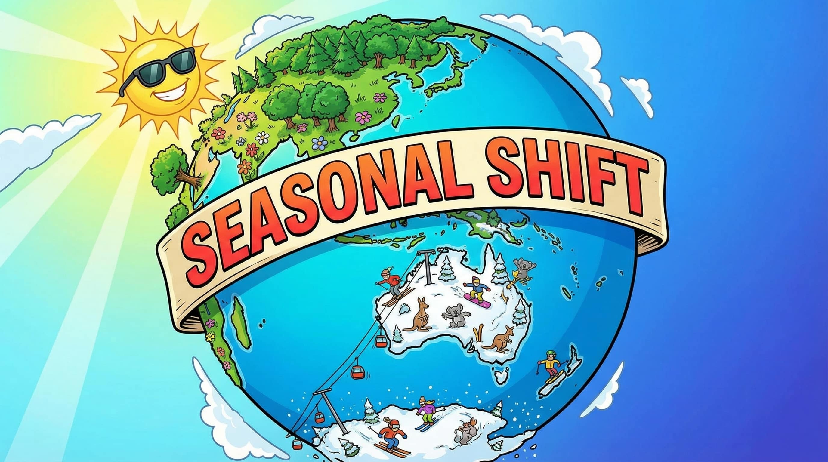 Australia ski resorts guide featuring snowy mountain slopes and winter travel scenery