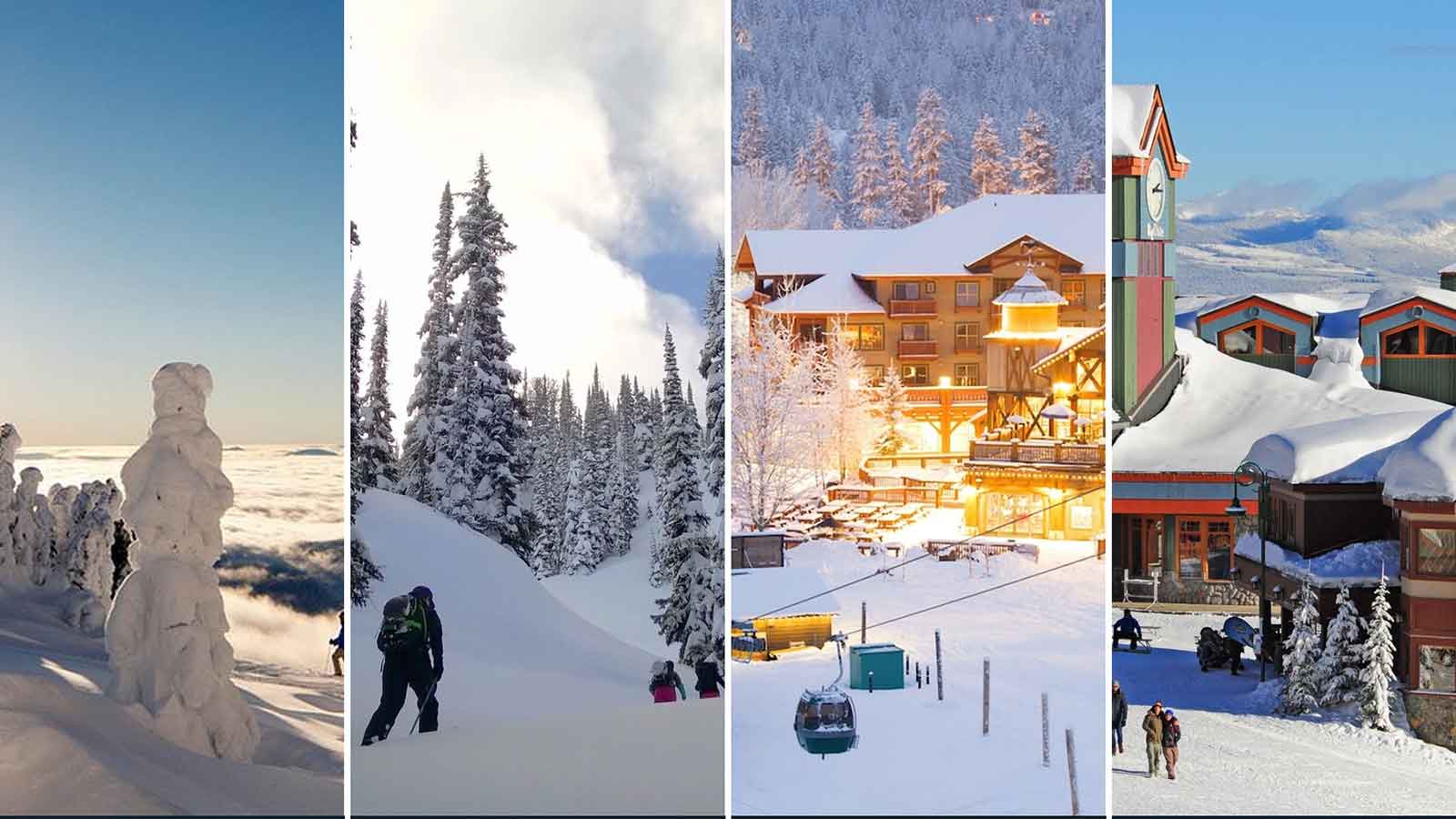 Canadian Ski Resorts Overview Four British Columbia Destinations