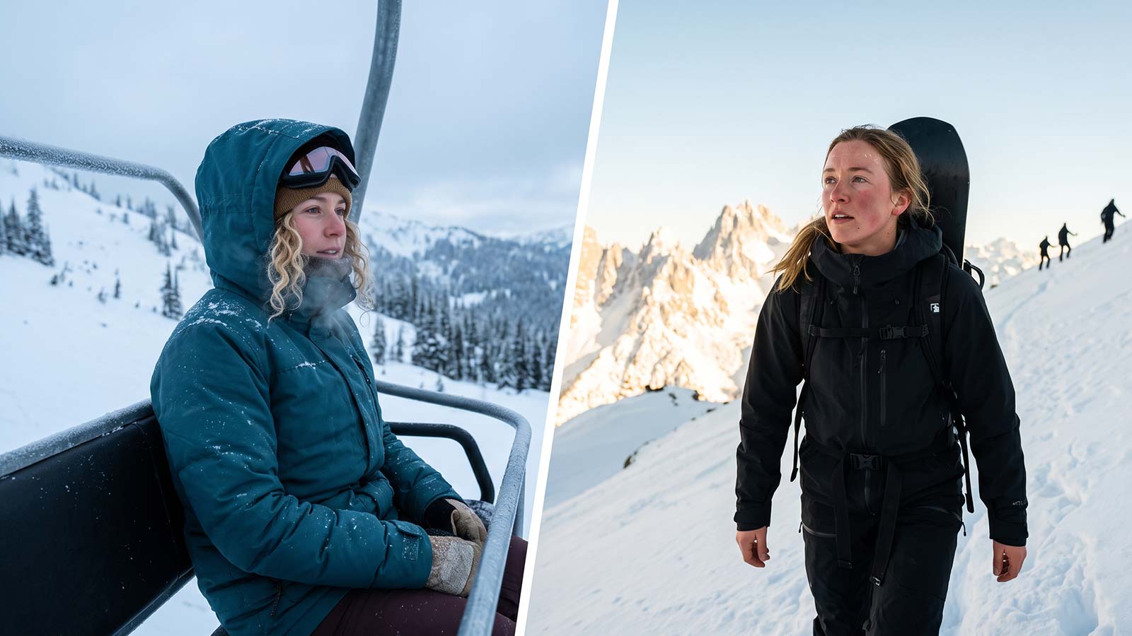 women's snowboard jacket insulated vs shell guide