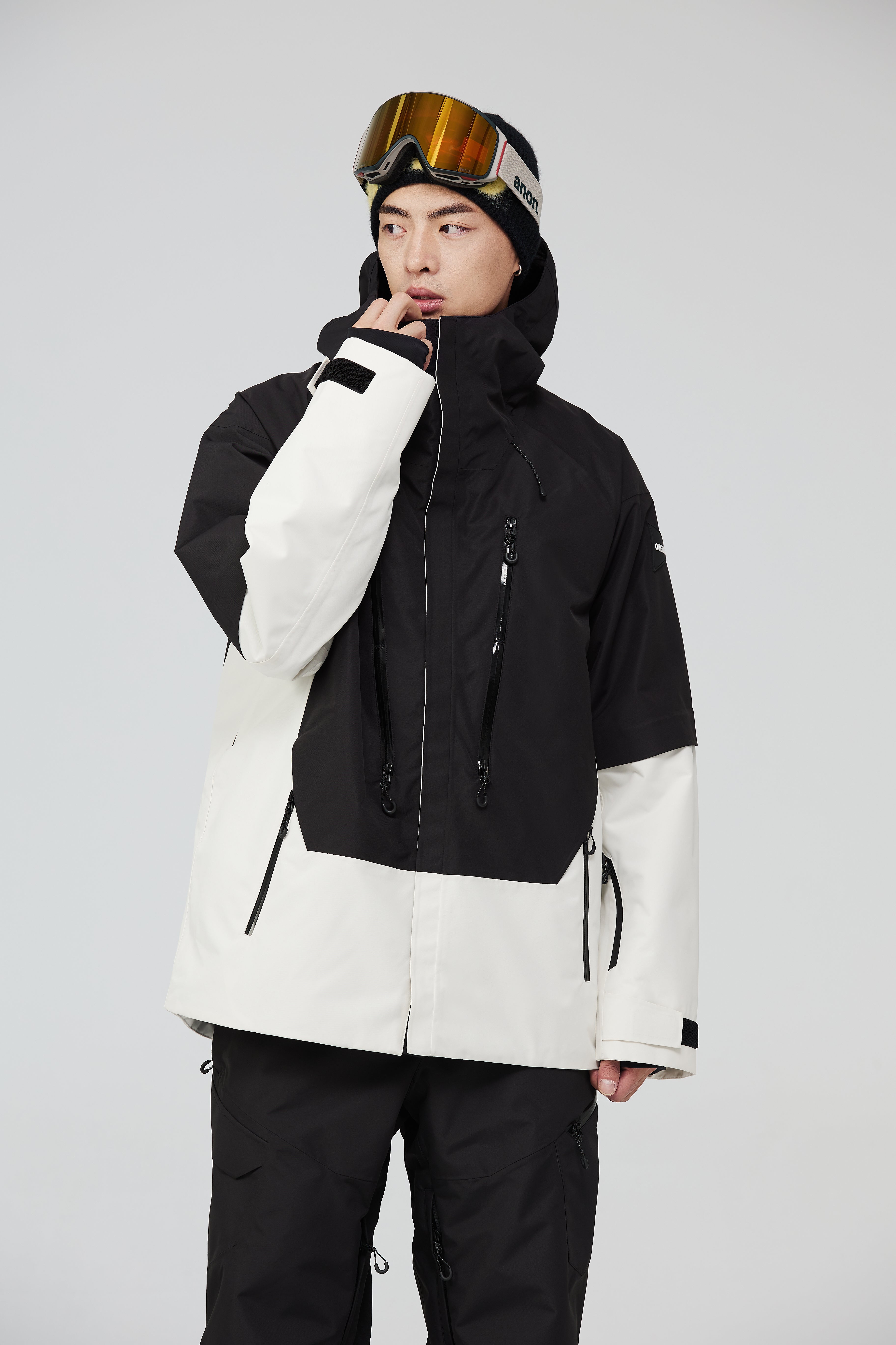 Brick Unisex Snowboarding Jacket