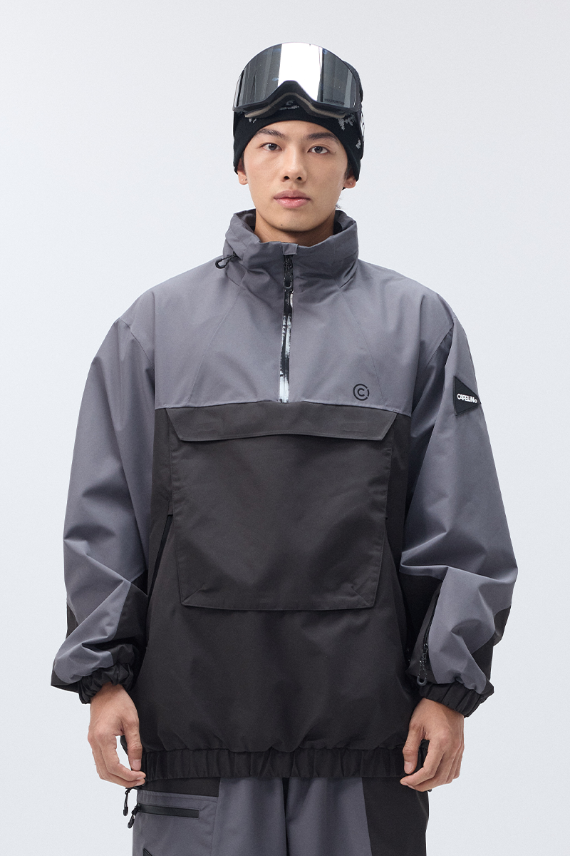 FlexHood Unisex Anorak Snowboard Jacket