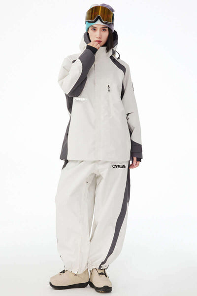 Women’s Ski Gear Outfit (Citron/White - Premium)