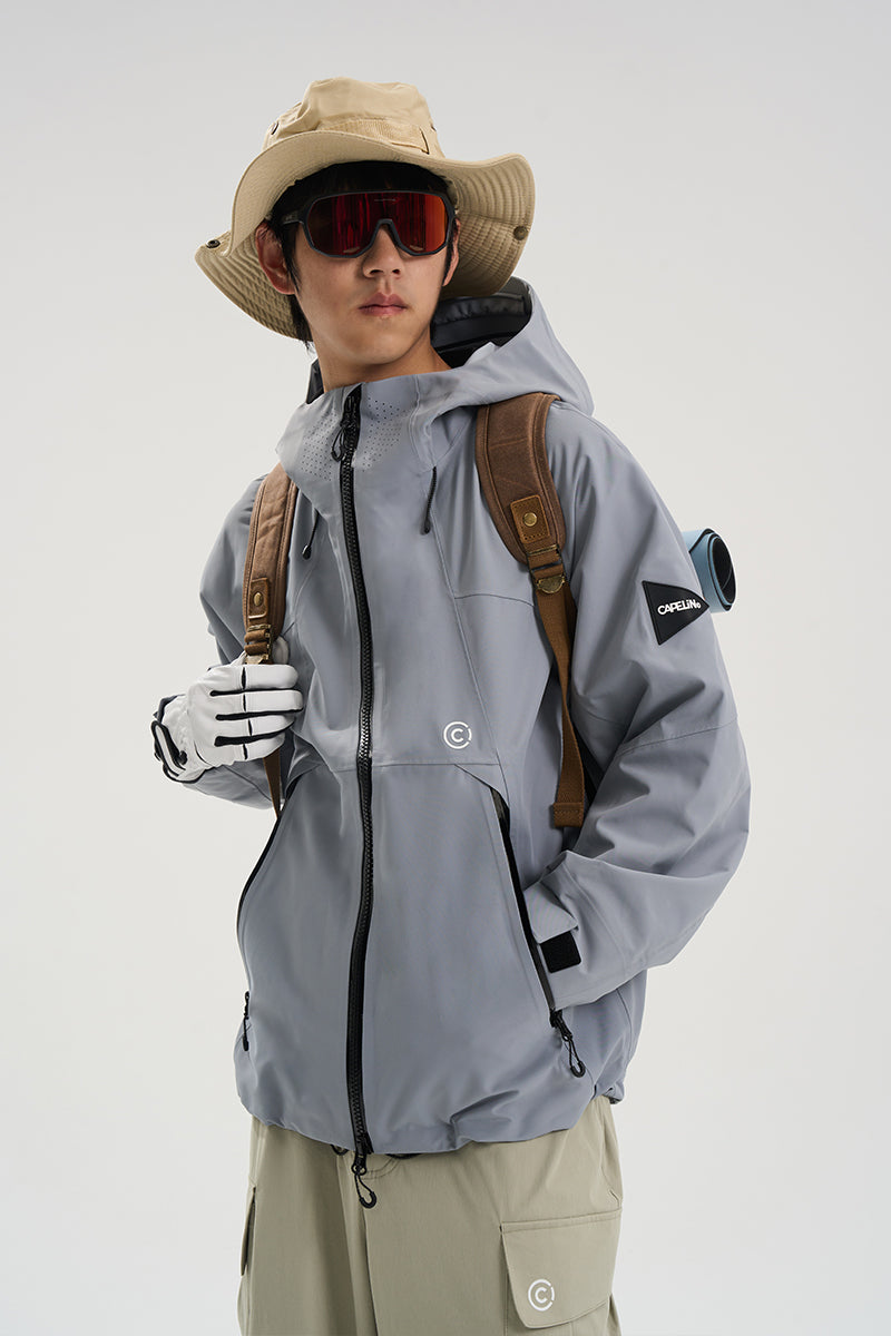 Climb Unisex 3L Shell Windbreaker Jacket