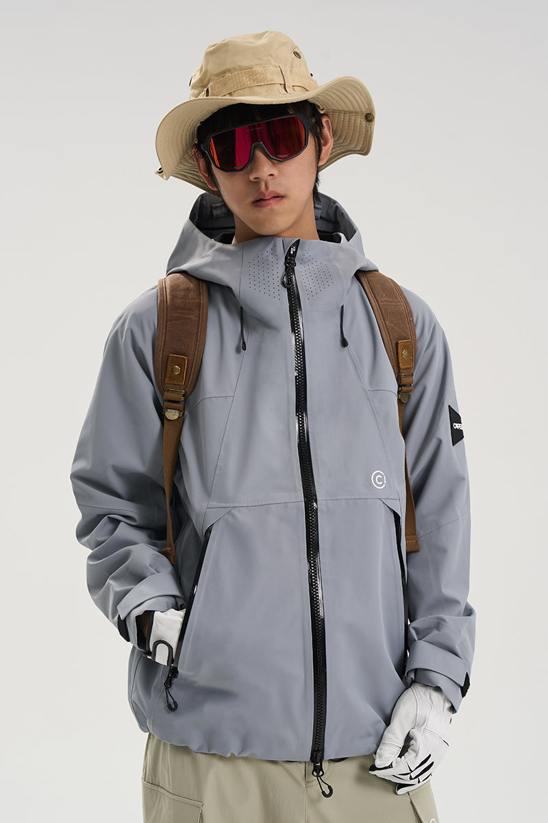 Climb Unisex 3L Shell Windbreaker Jacket