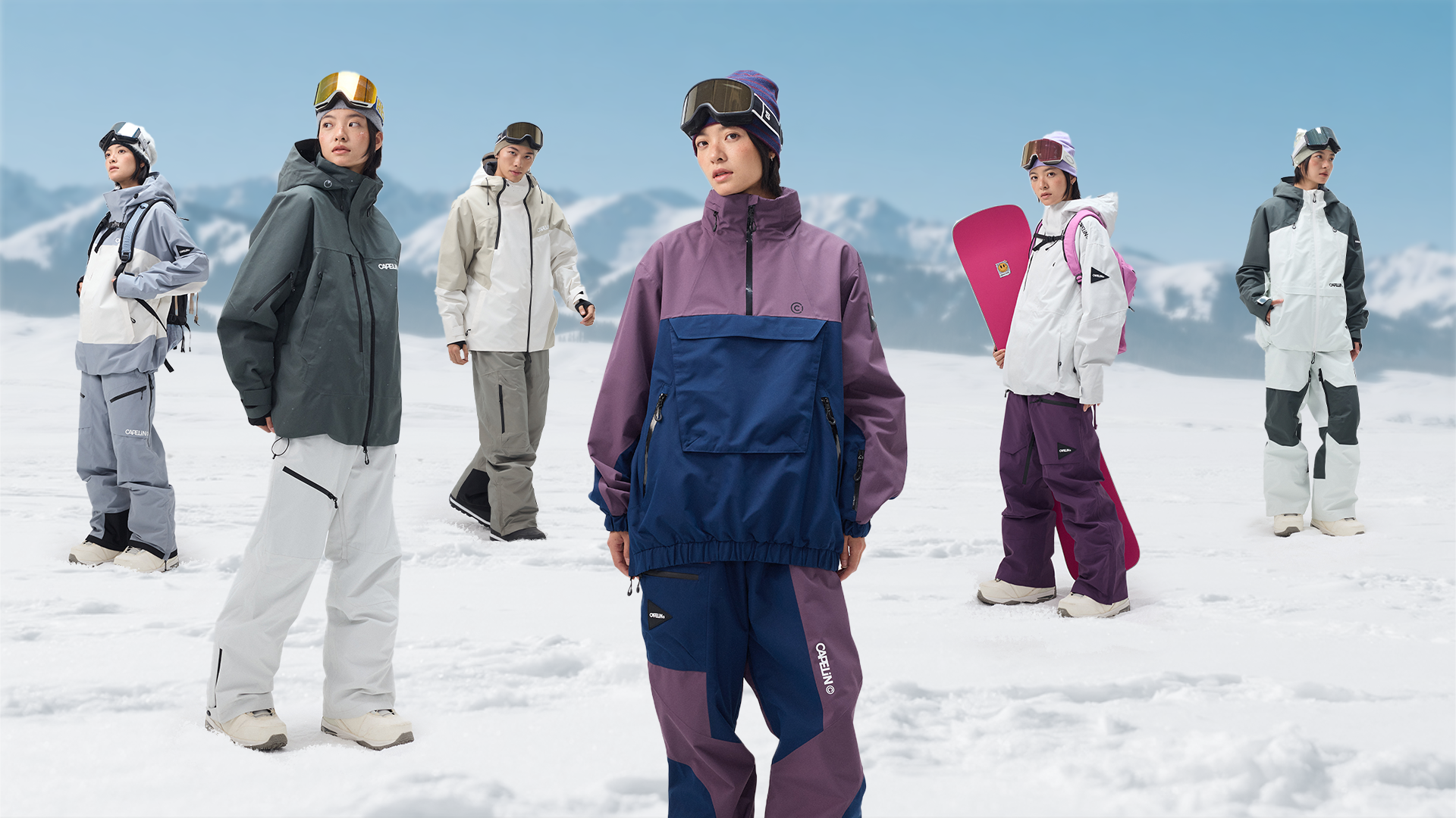 CAPELiN© クルー スノーボード、パーカー、ジャケット CAPELiN© クルー スノーボード、パーカー、ジャケット