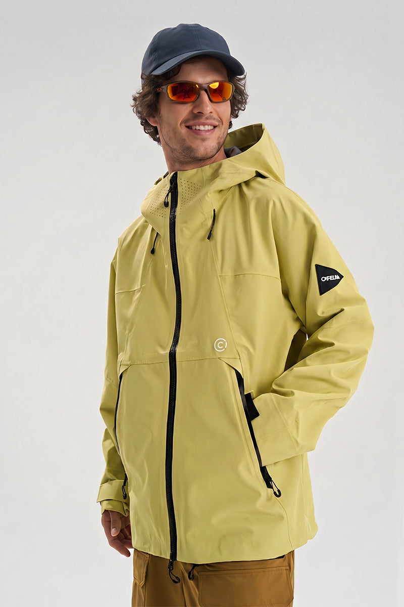 Climb Unisex 3L Shell Windbreaker Jacket