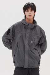 Stone Unisex Water Repellent Outdoor Jacket