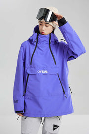 Women's Luna Pullover Snowboarding Jacket - CAPELIN CREW 