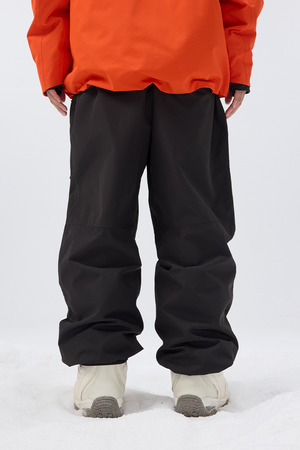 pulse world famous rider lds snowboard pant blk md Winter Ski & Board Pants-Adult Cargo Pants, Black, XS-4XL baggy fit for unrestricted movement Pulse Unisex Snowboard Pant
