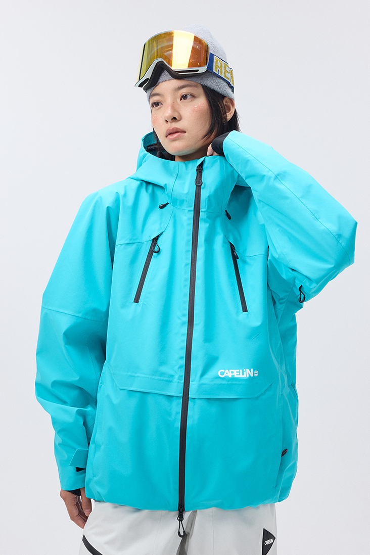 Haku Unisex 3L Insulated Snowboard Jacket | CAPELIN