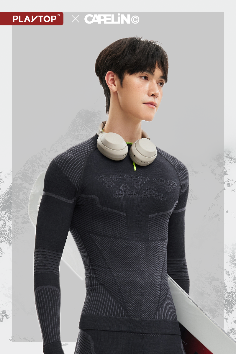 Ultra-Fine Merino Wool Unisex Snowboard & Ski Base Layer