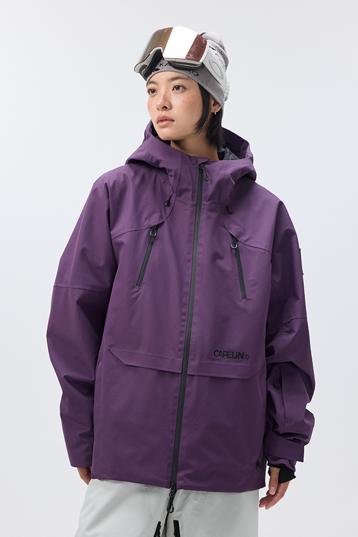 Haku Unisex 3L Insulated Snowboard Jacket | CAPELIN