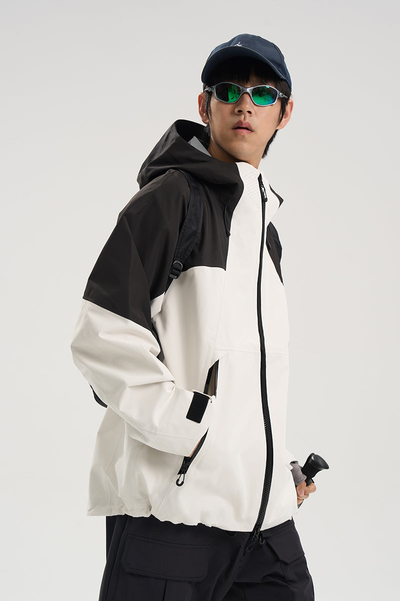 Escalar una chaqueta de rompecabezas de viento unisex 3l