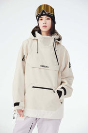 Women's Ace Pullover Snowboard Jacket - CAPELIN CREW 