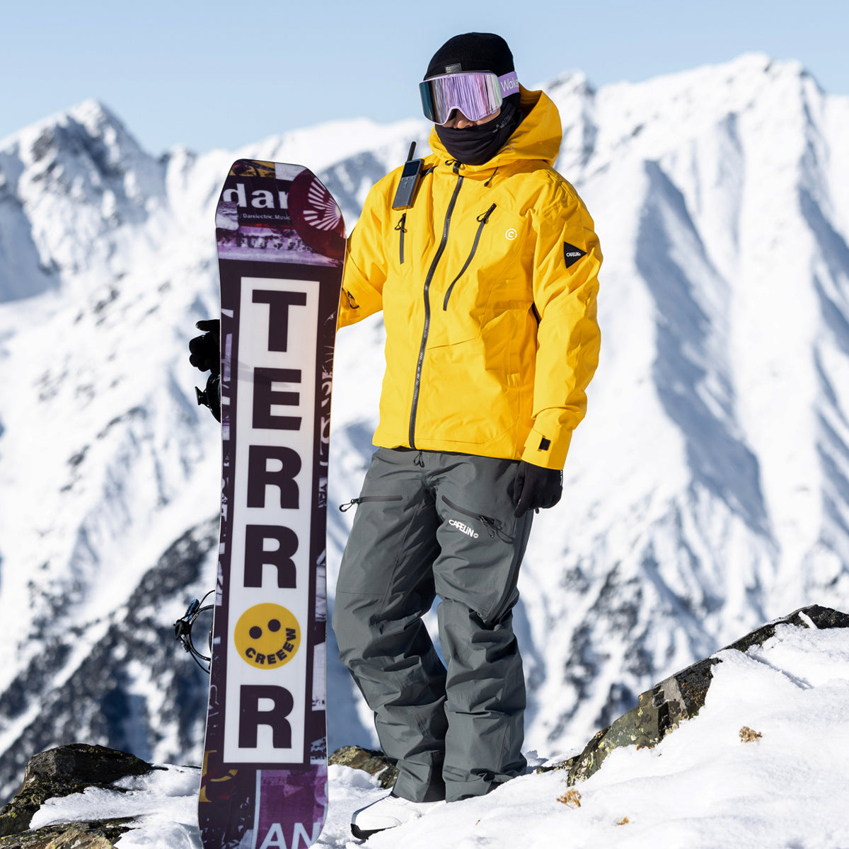 Snowboard Jacket Gold Snow Pants Jacket Clwr Snowboard Pants Wear Colour Snowboard Jacket New Arrivals