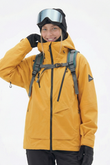 Alpha Unisex 3L Shell Snowboard Jacket