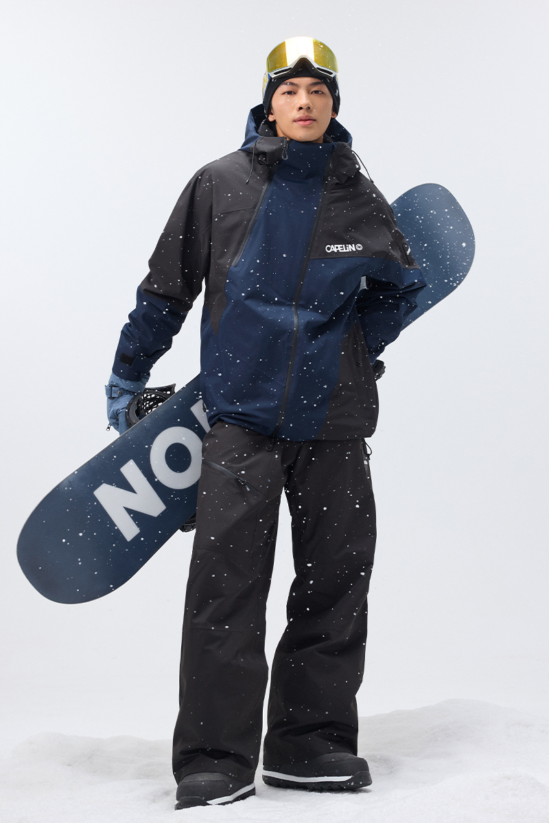 Darkwave Men's Snowboard Jacket – CAPELIN CREW Darkwave Men's Snowboard Jacket – CAPELIN CREW
