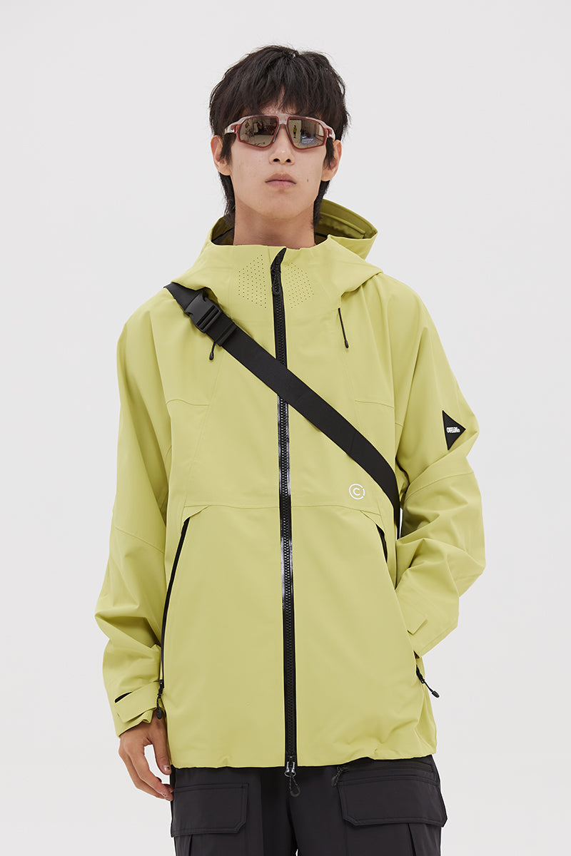 Climb Unisex 3L Shell Windbreaker Jacket