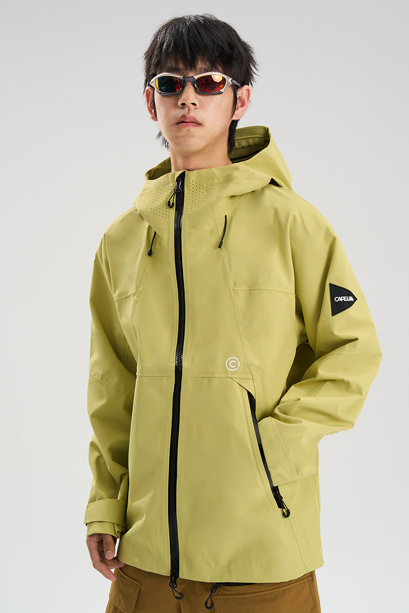 Climb Unisex 3L Shell Windbreaker Jacket