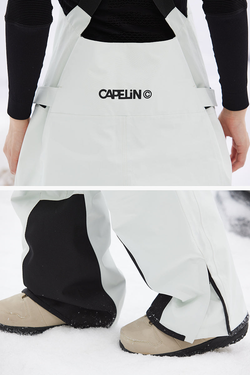 CAPELIN スノーボードウェア ホワイト/ブラック Brick Unisex Snowboarding Jacket | CAPELIN CREW