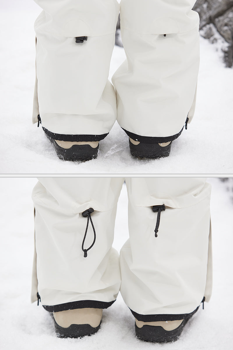 CAPELIN スノーボードオーバーオール ホワイト Women's Essent Snowboarding Pant