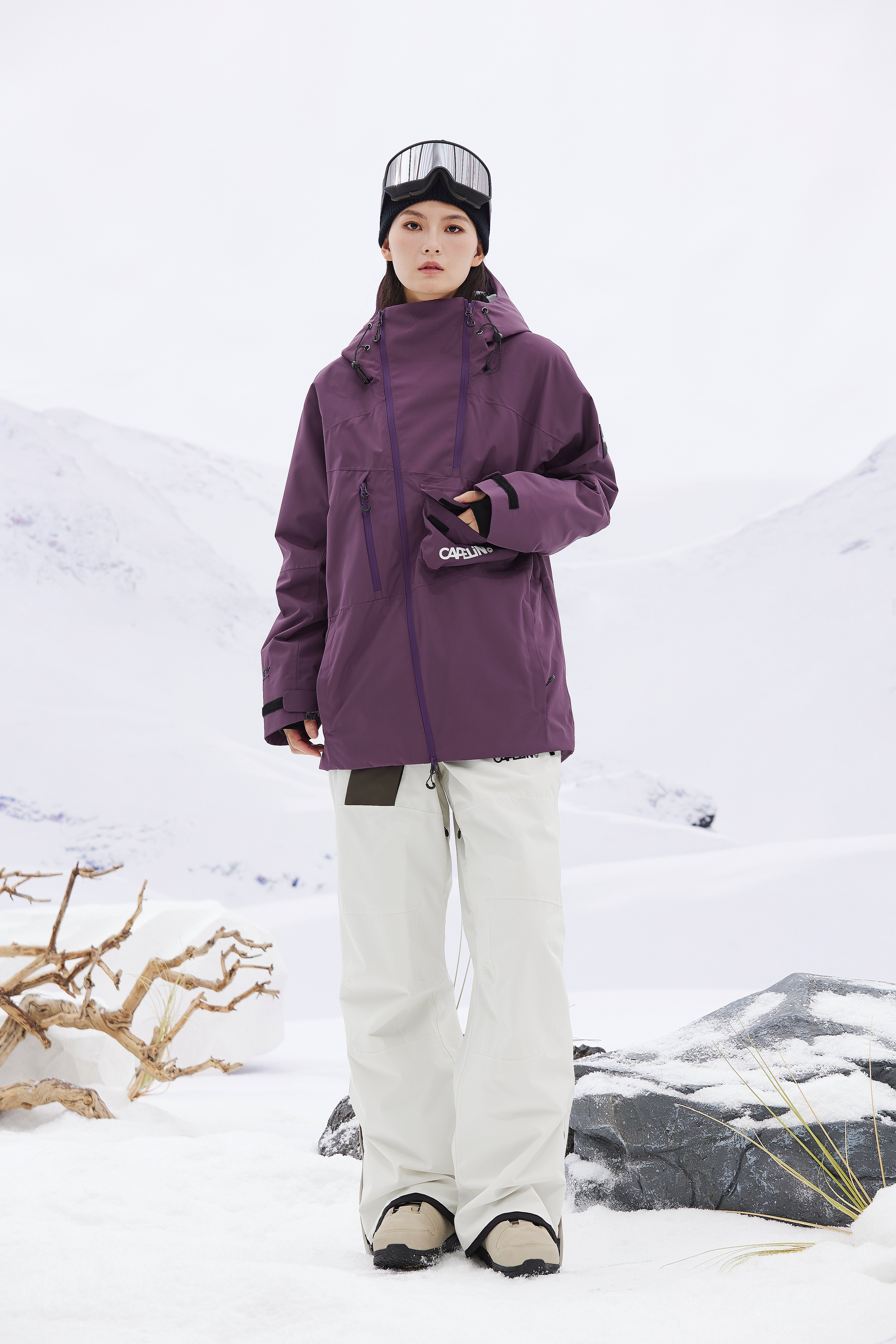 CAPELiN© クルー スノーボード、パーカー、ジャケット、スノーボードウェア