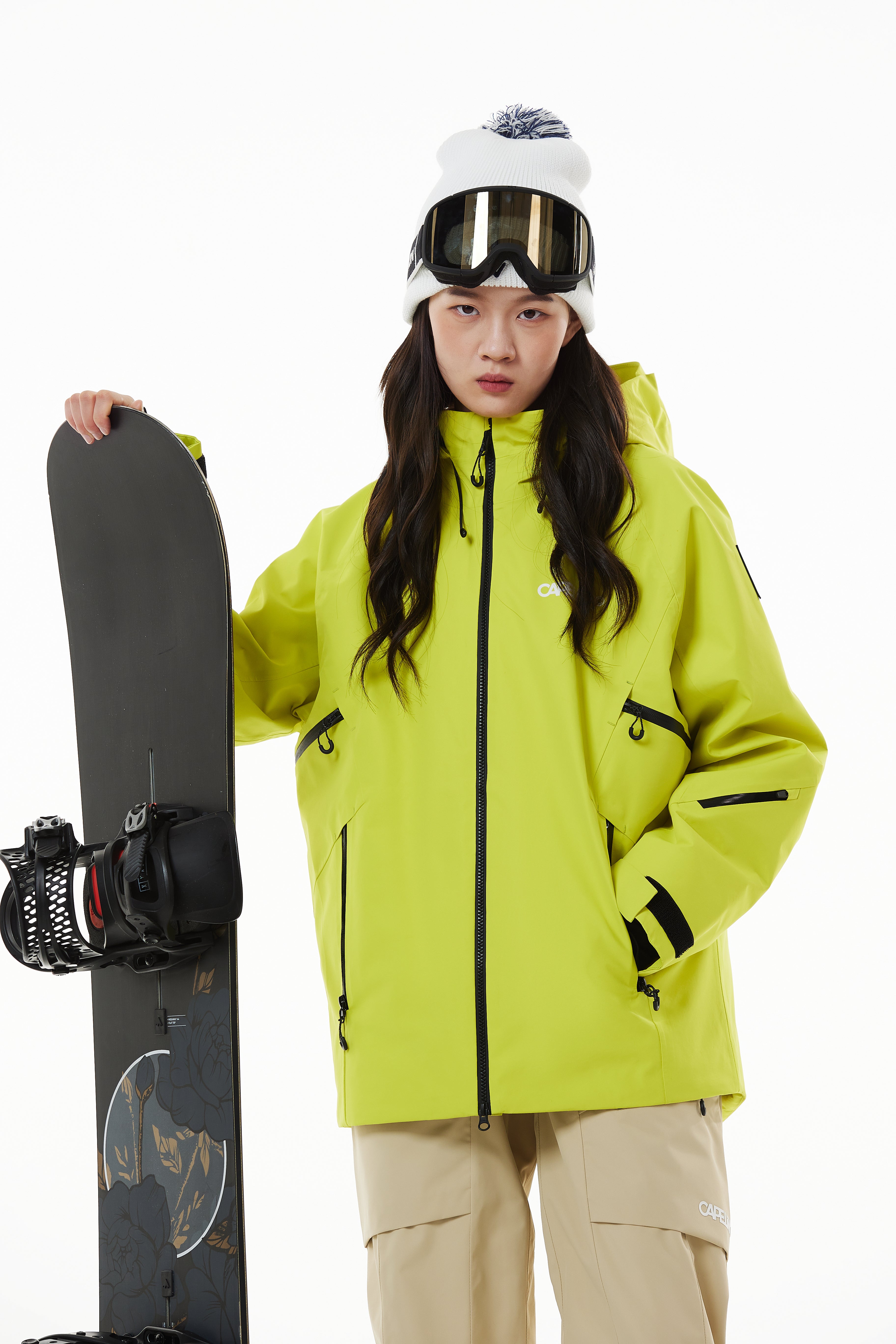 Iceland Unisex 3L Insulated Snowboard Jacket | CAPELIN CREW