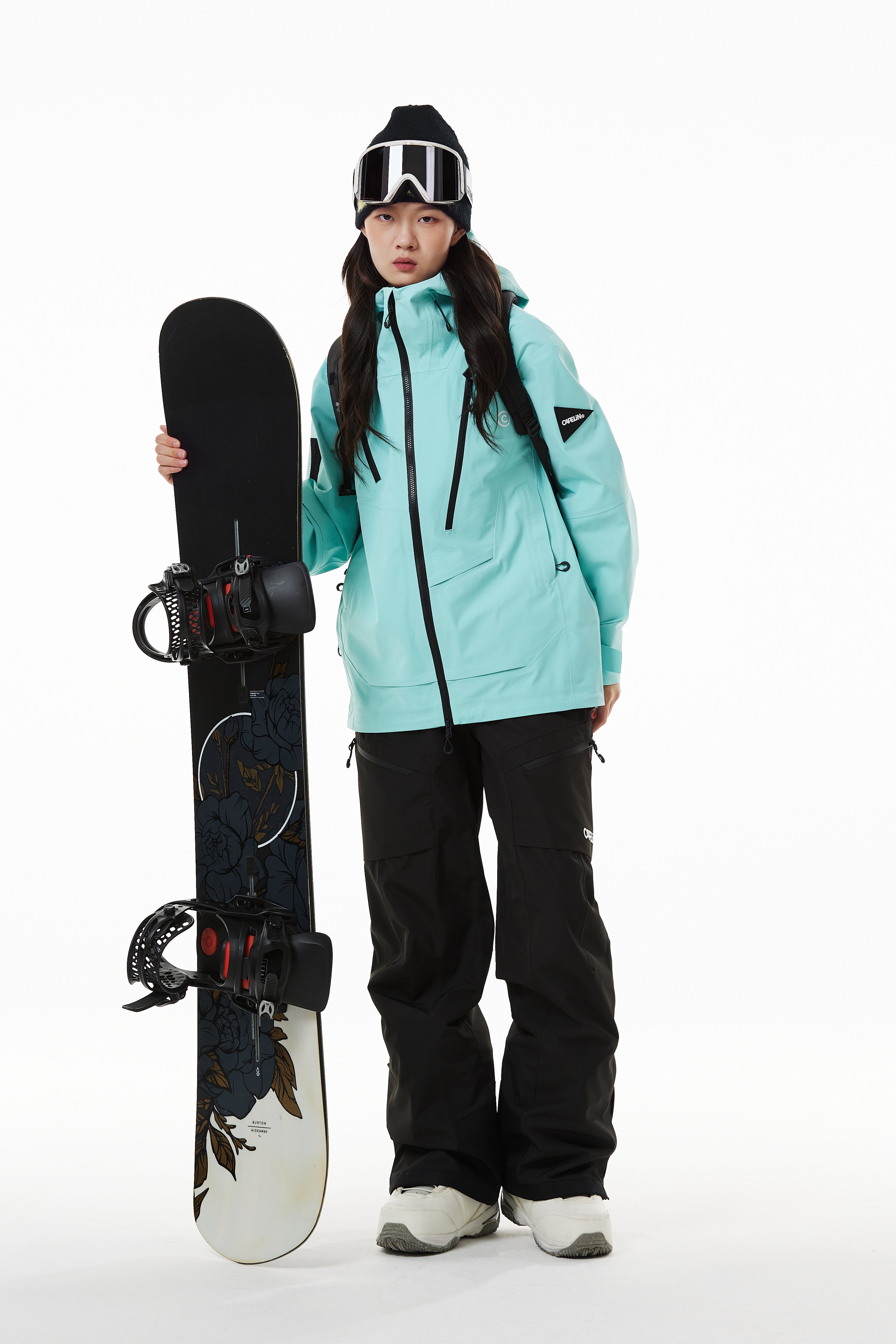 Alpha Unisex 3L Shell Snowboard Jacket | CAPELIN CREW