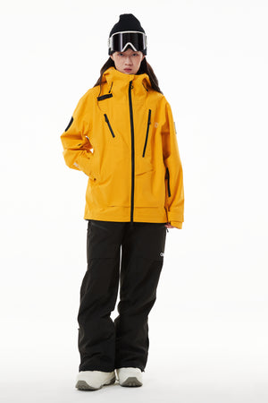 Alpha Unisex 3L Shell Snowboard Jacket | CAPELIN CREW