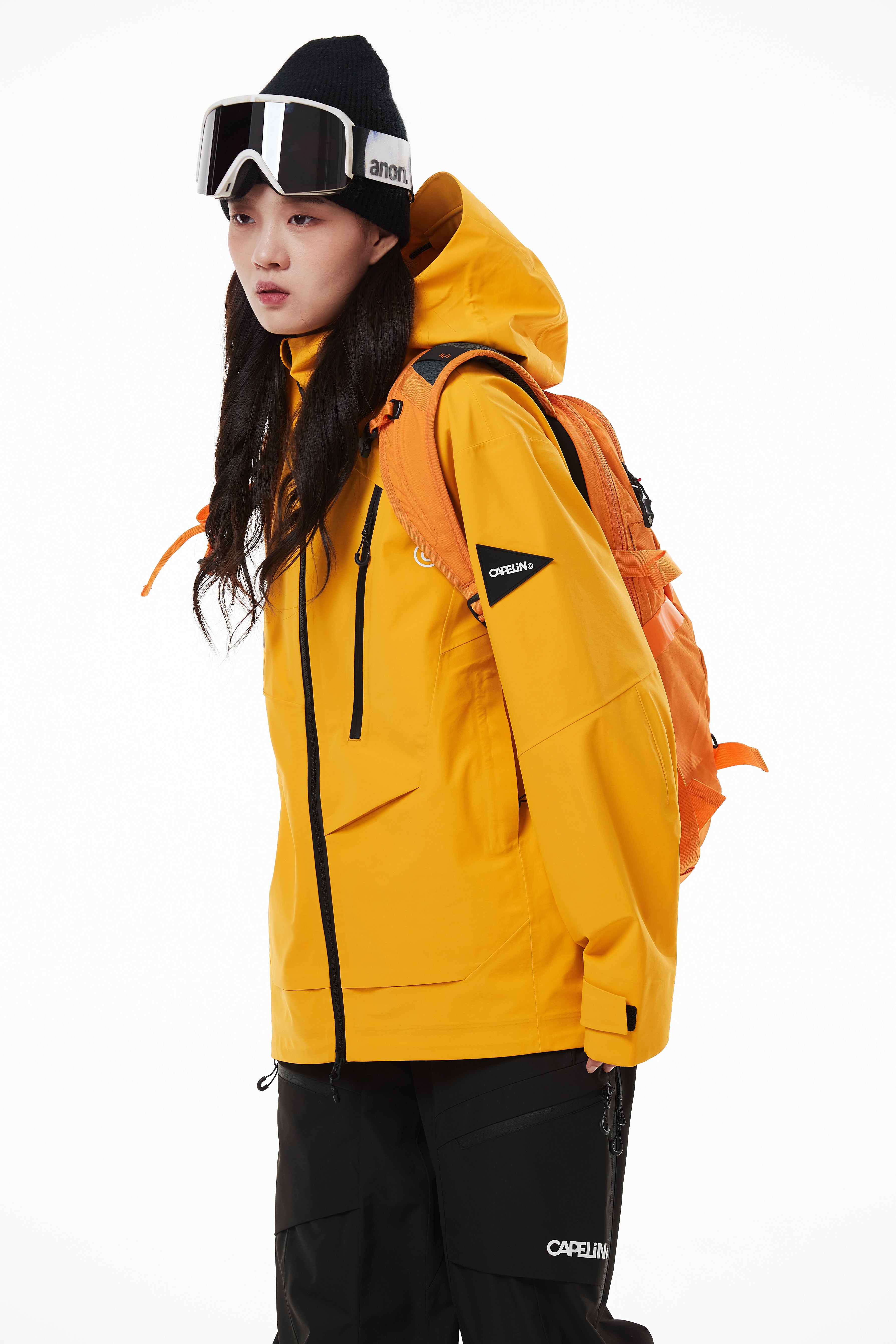 Alpha Unisex 3L Shell Snowboard Jacket