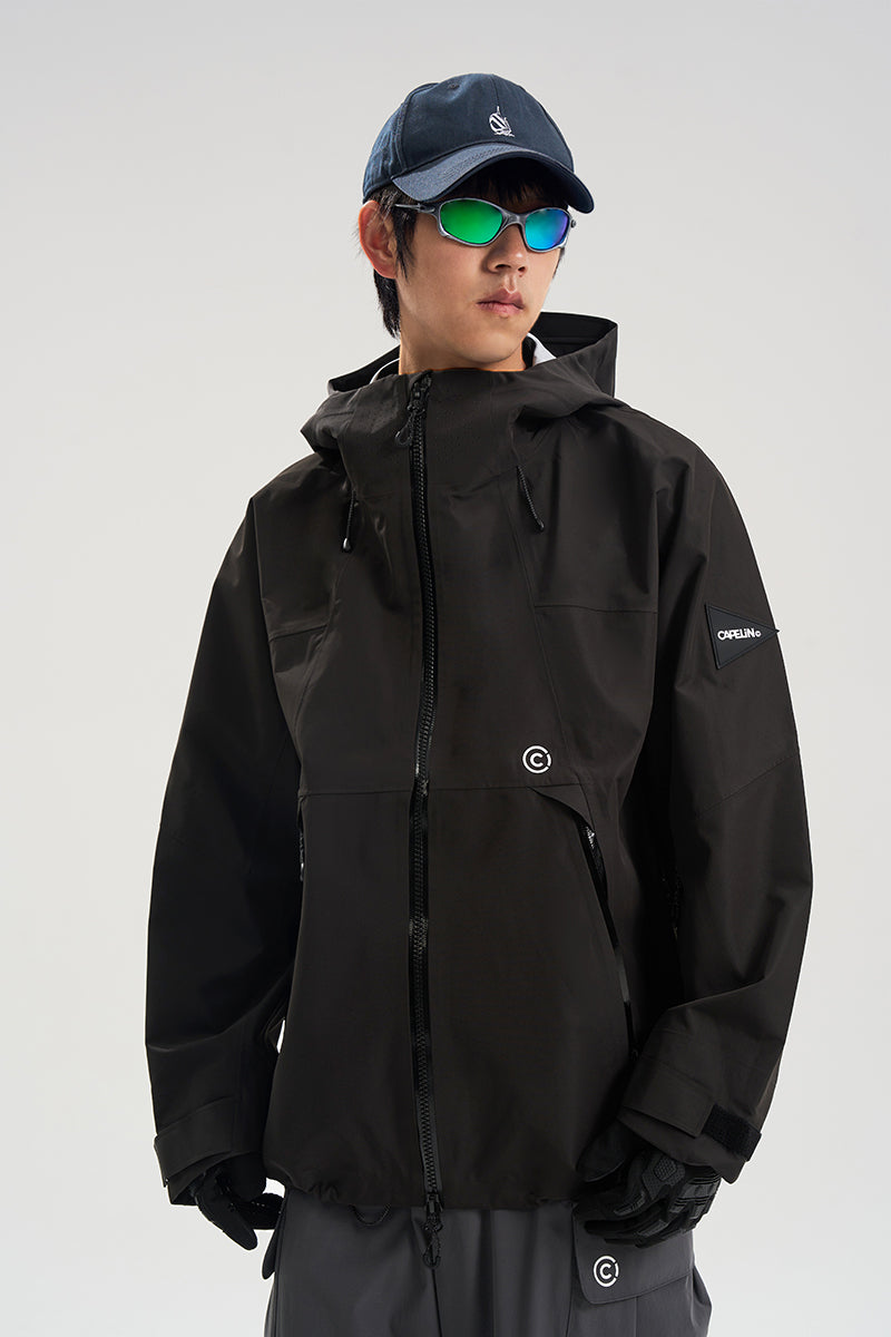 Climb Unisex 3L Shell Windbreaker Jacket