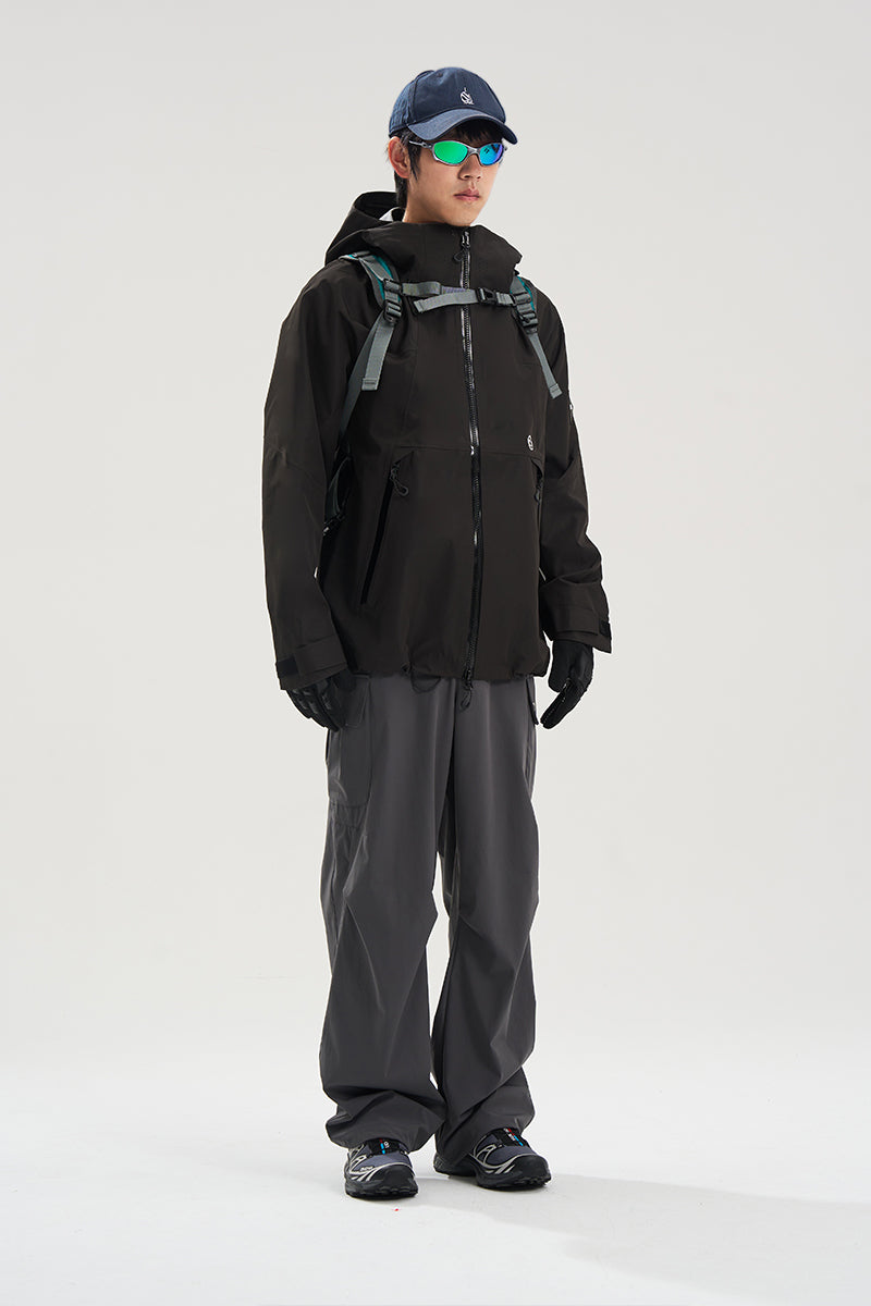 Climb Unisex 3L Shell Windbreaker Jacket