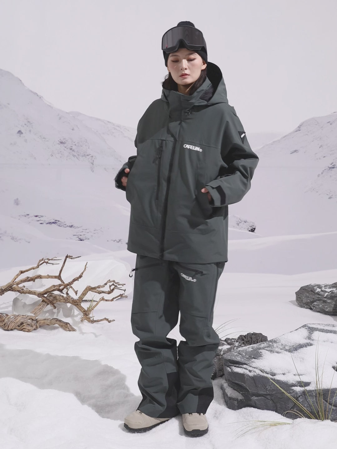 Horizon Unisex 3L Shell Snowboard Pant – CAPELIN CREW