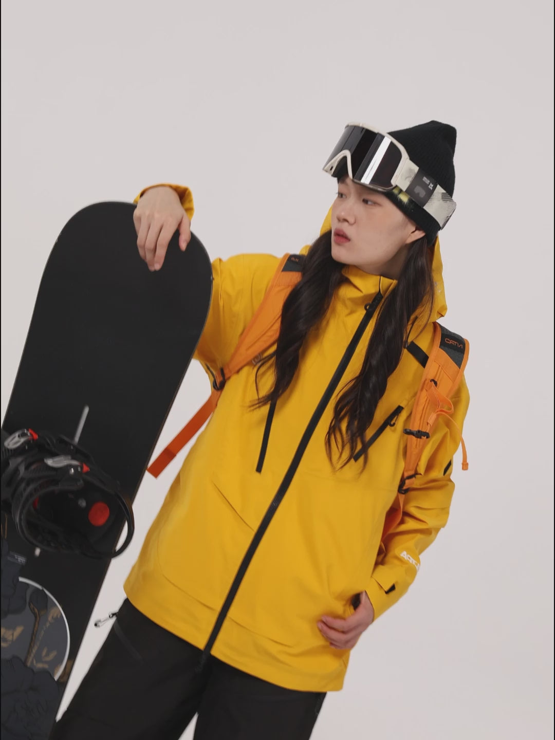 Alpha Unisex 3L Shell Snowboard Jacket | CAPELIN CREW