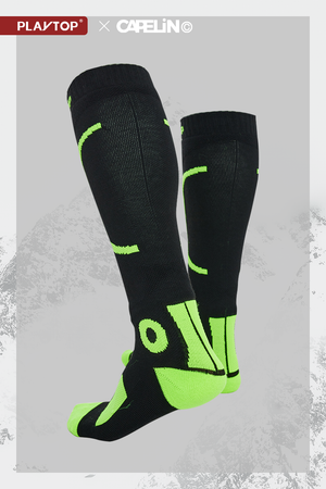 Merino Wool Over-the-Calf Snow Socks