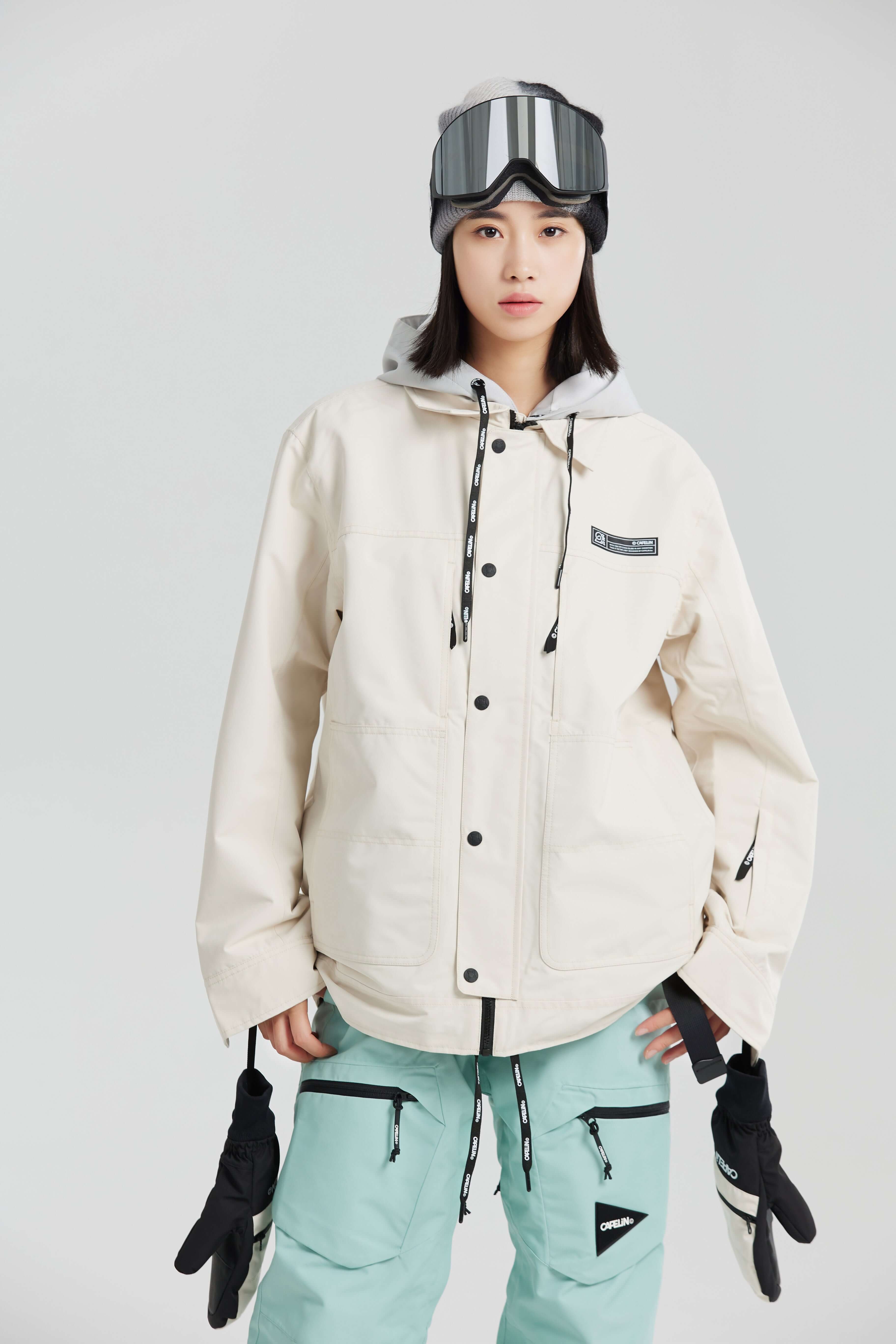 ロケット ユニセックス スノーボード ジャケット - 防水 & 暖かい