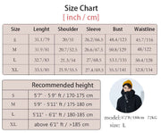 capelin crew Stardust Snowboarding Jacket size chart