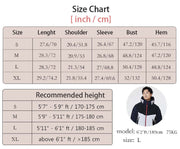 capelin crew M's Extra-warm Parka size chart