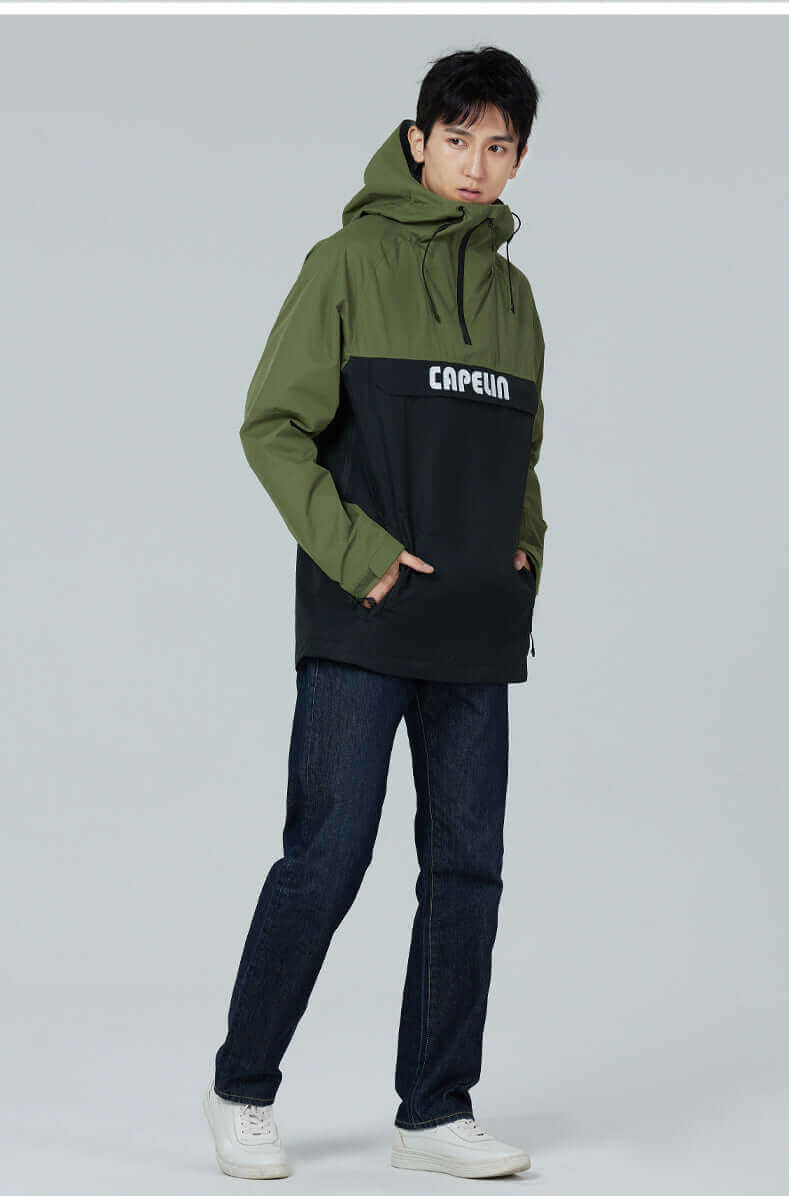 Flap Men's Windbreaker Jacket – CAPELIN CREW
