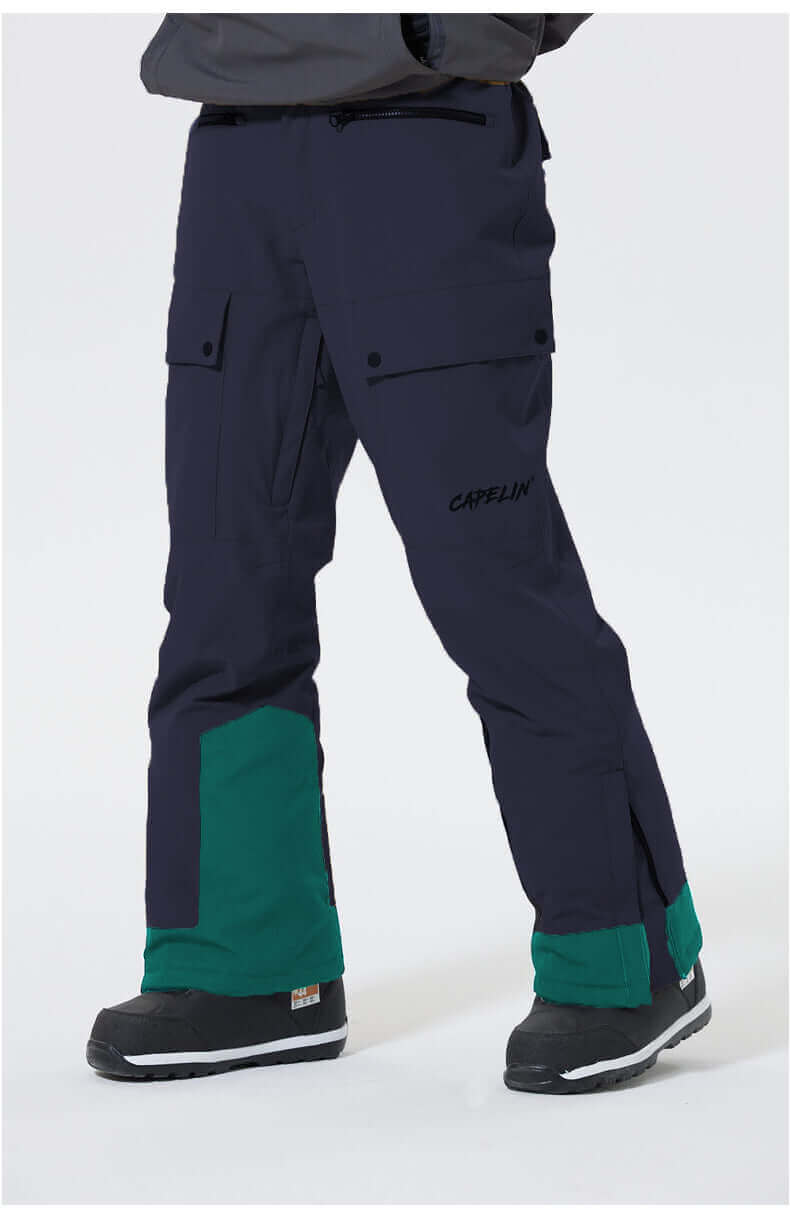 Men's Anti-Abrasion Snowboarding Pants - CAPELIN CREW 