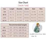 capelin crew W's Chartreuse Hoodie size chart